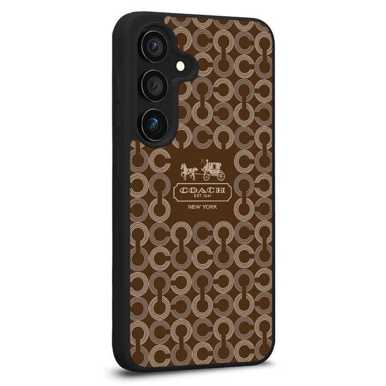 Luxury Fashion Samsung Case for Galaxy S25 S24 S23 S22 S21 S20 Plus Ultra Note 10 20 Z Fold Flip Series | Personalized Custom Phone Cover AB3
