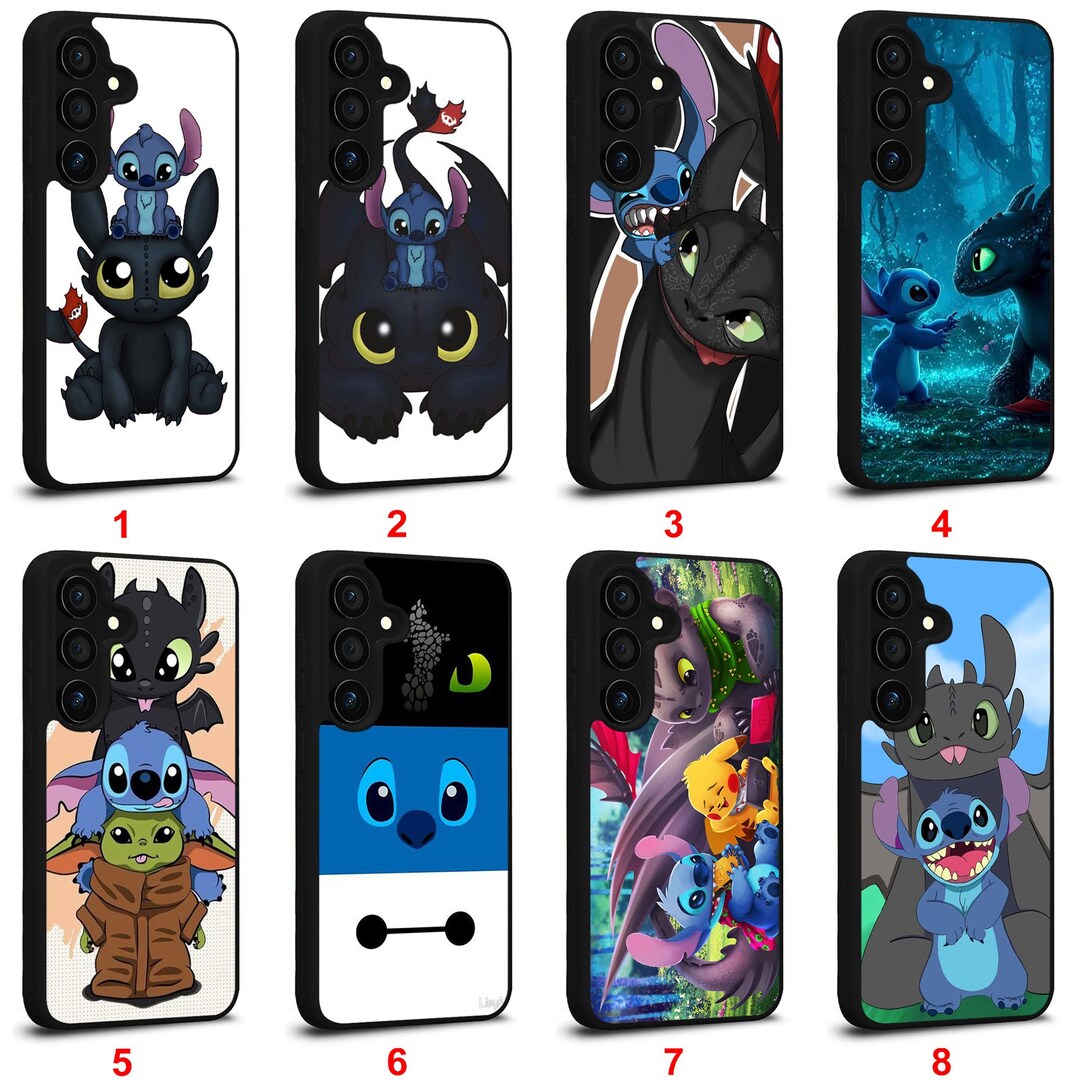 Toothless Night Fury Dragon Samsung Case for Galaxy S25 S24 S23 Plus ...