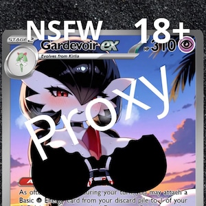 Gardevoir EX Full art foil proxy alternative custom Pokemon card high quality
