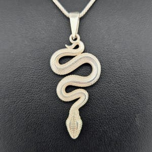 Smooth Scale Snake Pendant