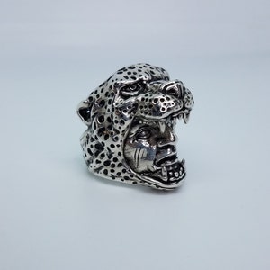 Aztec Jaguar Warrior Ring