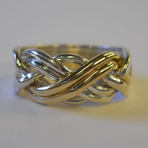 Ladies Six Band Puzzle Ring 6B