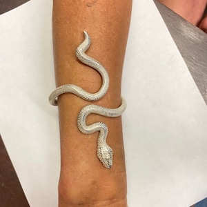 Sterling Smooth Scale Snake Bracelet
