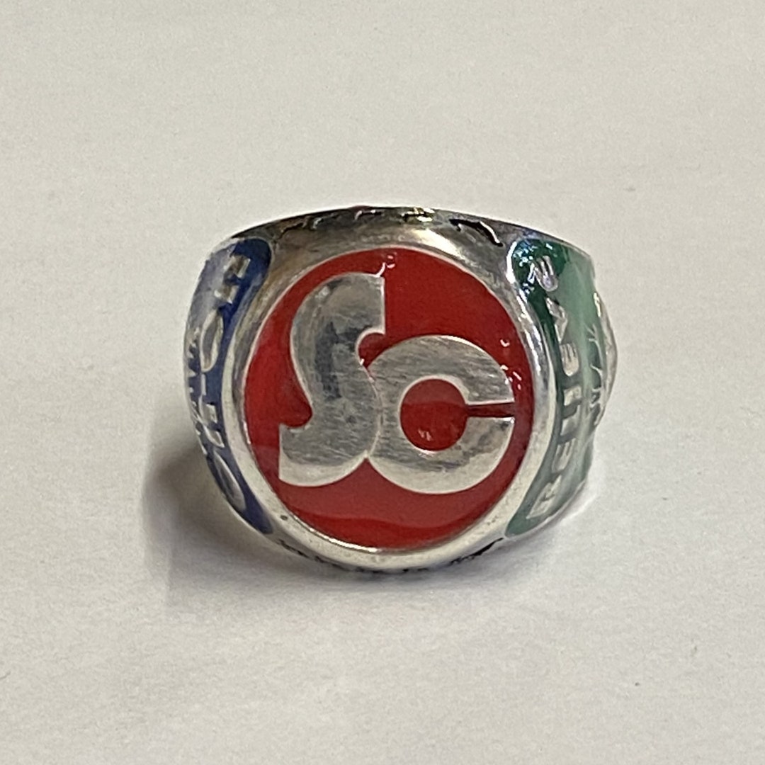 Santa Claus Ring Sterling Silver - Etsy