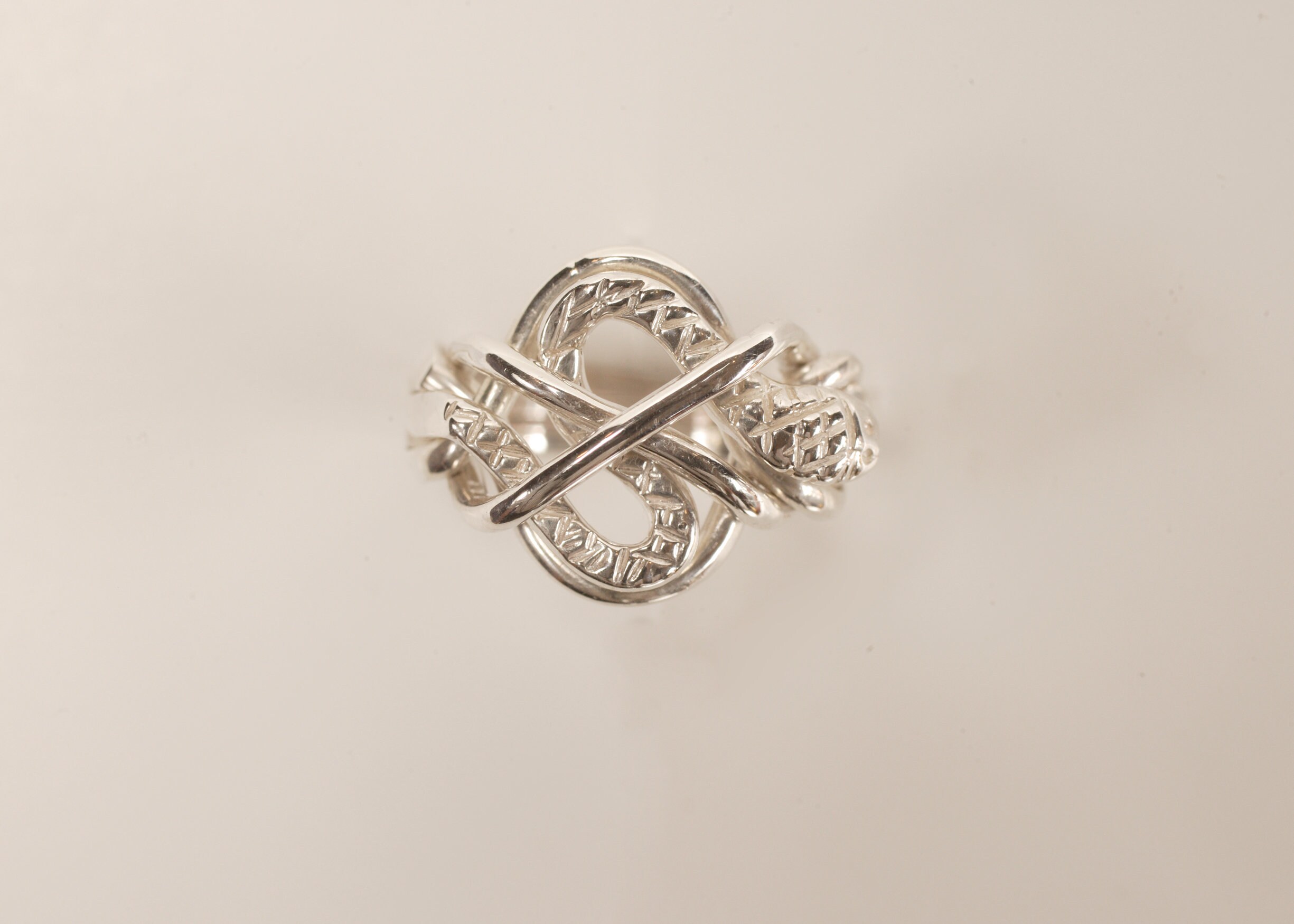 Snake puzzle shop ring