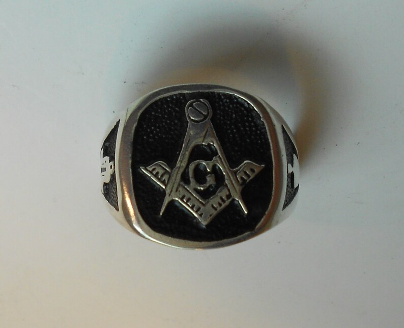 Gold Masonic Rings for Sale Men's Masonic Rings in Etsy