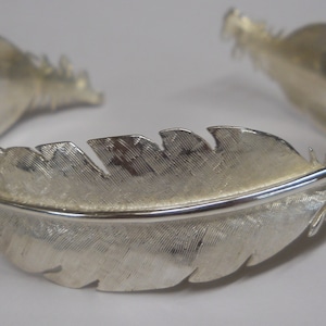 3 Feather Cuff Bracelet