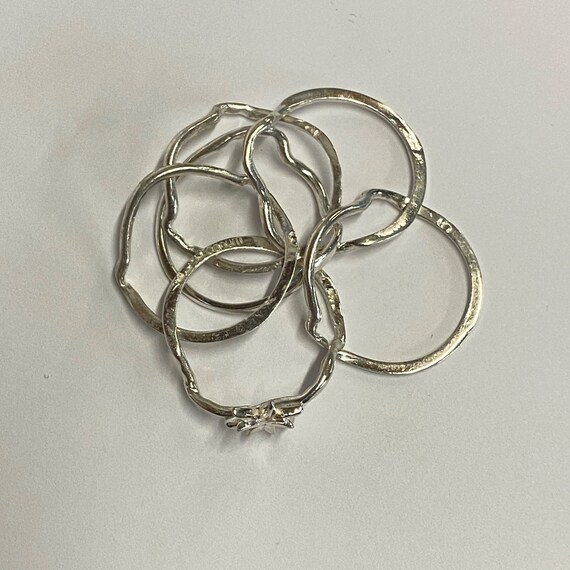 Ladies 6 Band North Star Puzzle Ring Etsy UK