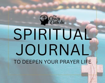 Diario de Crecimiento Espiritual Católico / Ideas de Oración Cristiana (PDF)