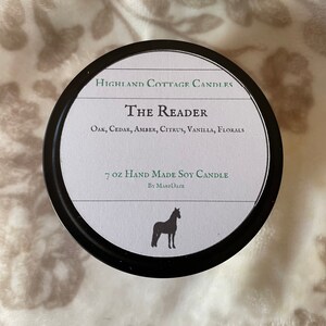 The Reader Soy Candle