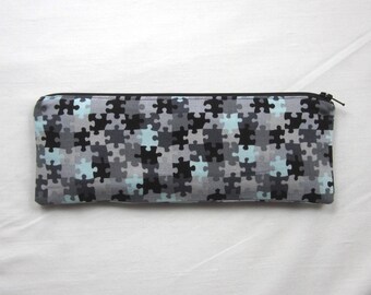Skinny Puzzles Zipper Pouch / Pencil Case