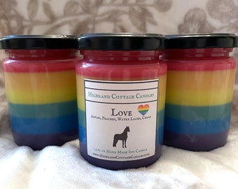 Love Candle / Rainbow Candle / Pride Candle