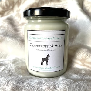 Grapefruit and Champagne Soy Candle