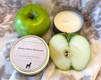 Green Apple Goodness Candle / Soy Candle
