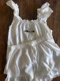 Custom Embroidered Costal Set | Bridal Set, Coastal Summer | Personalized Beachwear