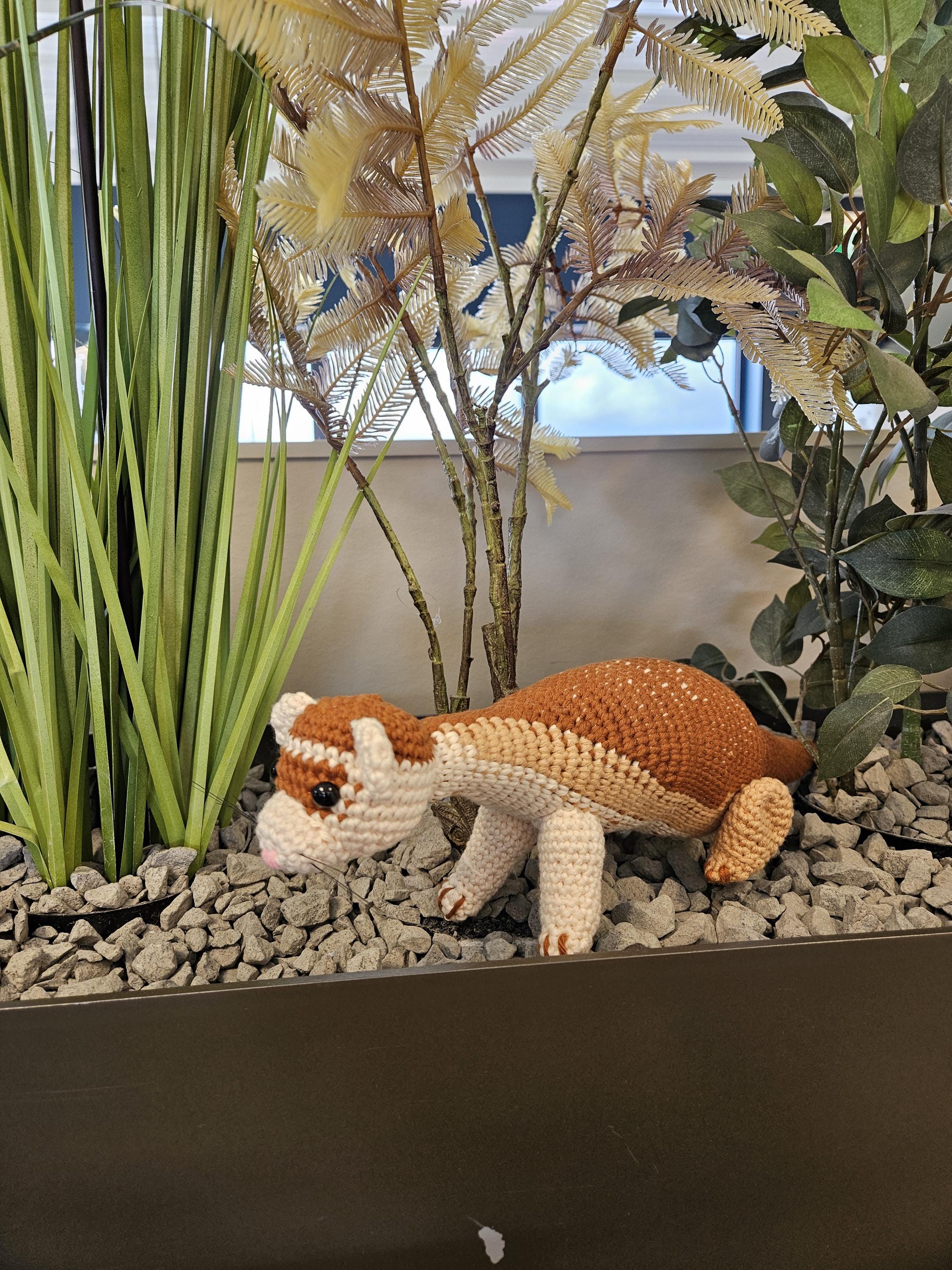 Freddie the Ferret – realistic amigurumi PDF pattern