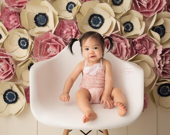 GIRL Digital Backdrop- "Flower Backdrop"- Newborn- Child- Digital Background Photo Prop - DIGITAL DOWNLOAD