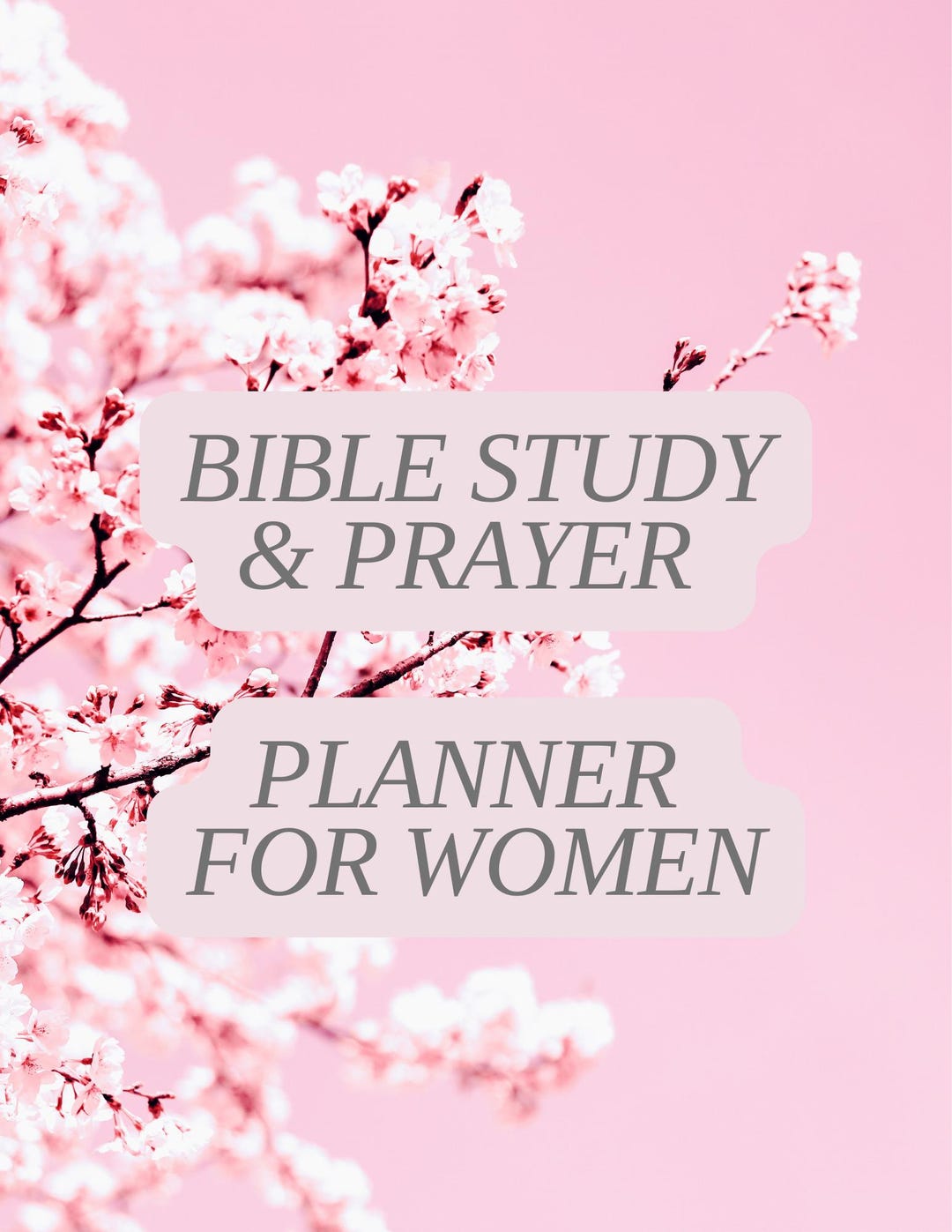 Printable Devotional Planner for Women – Bible Study, Prayer Journal ...