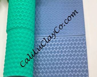 Celtic Knots Polymer Clay Texture Roller Embossed & Debossed