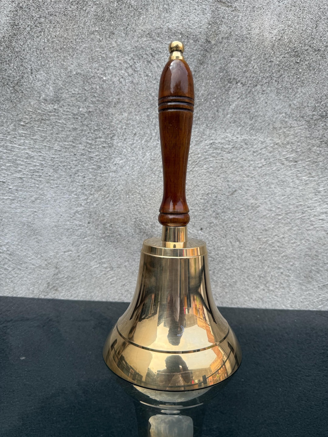 Vintage Brass Hand Bellnull