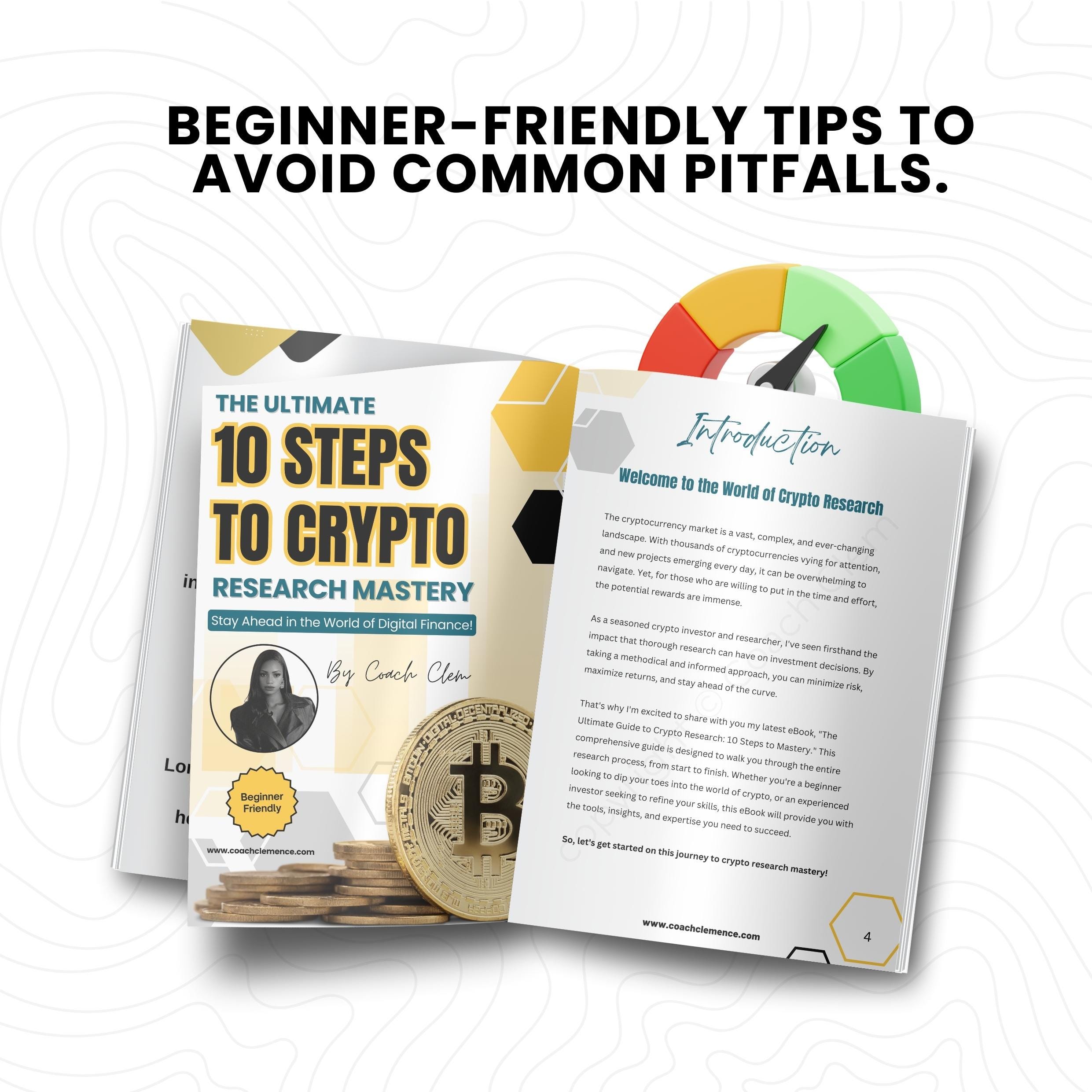 Crypto Research Mastery Ebook / Digital Download / Beginner Blockchain  Guide / Bitcoin Investing / Crypto Education Ebook / Coach Clem - Etsy