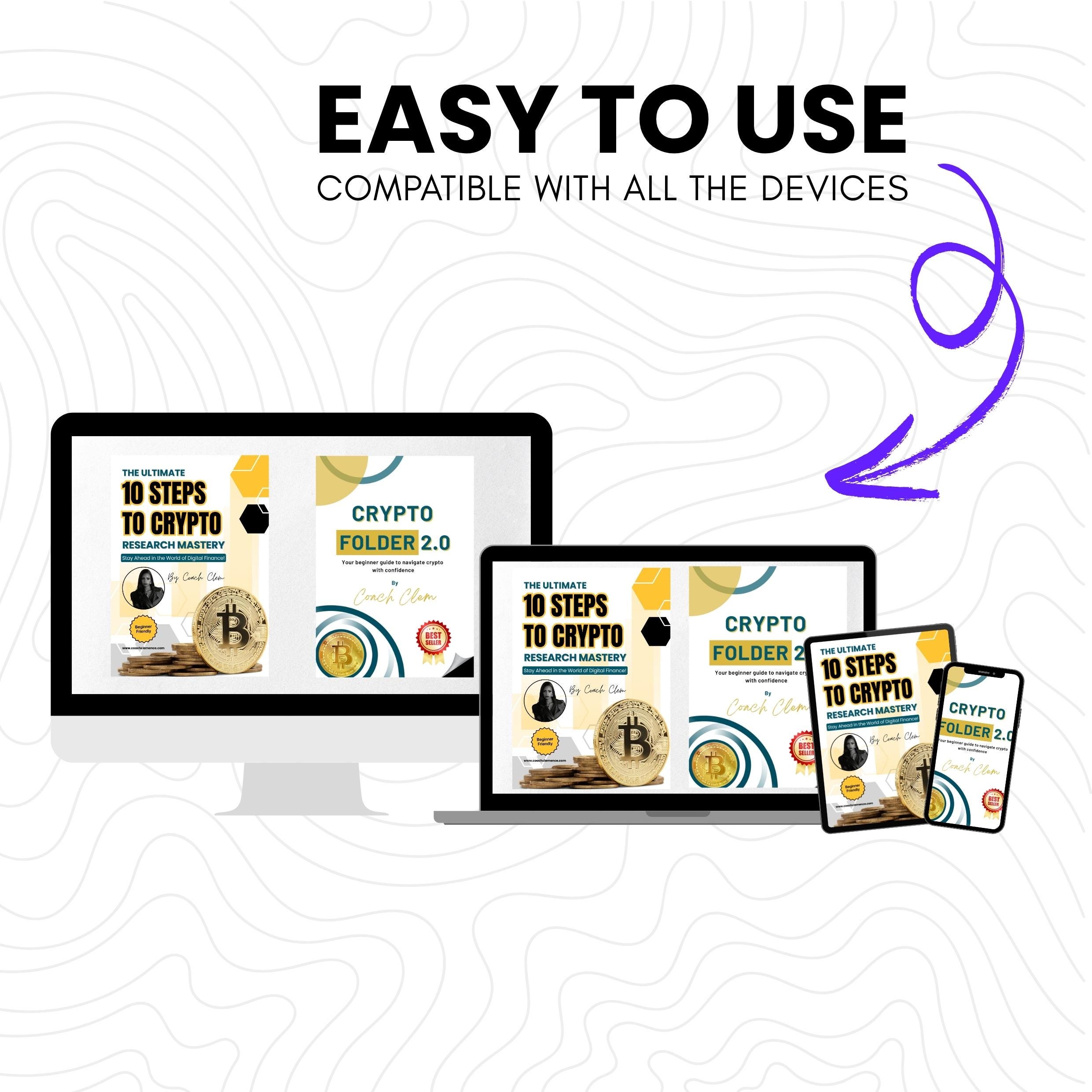 Crypto Mastery Pack eBook Bundle / Beginner Crypto Guide / Bitcoin  Blockchain Study / Crypto Ebook Pack / Cryptocurrency Tips / Coach Clem