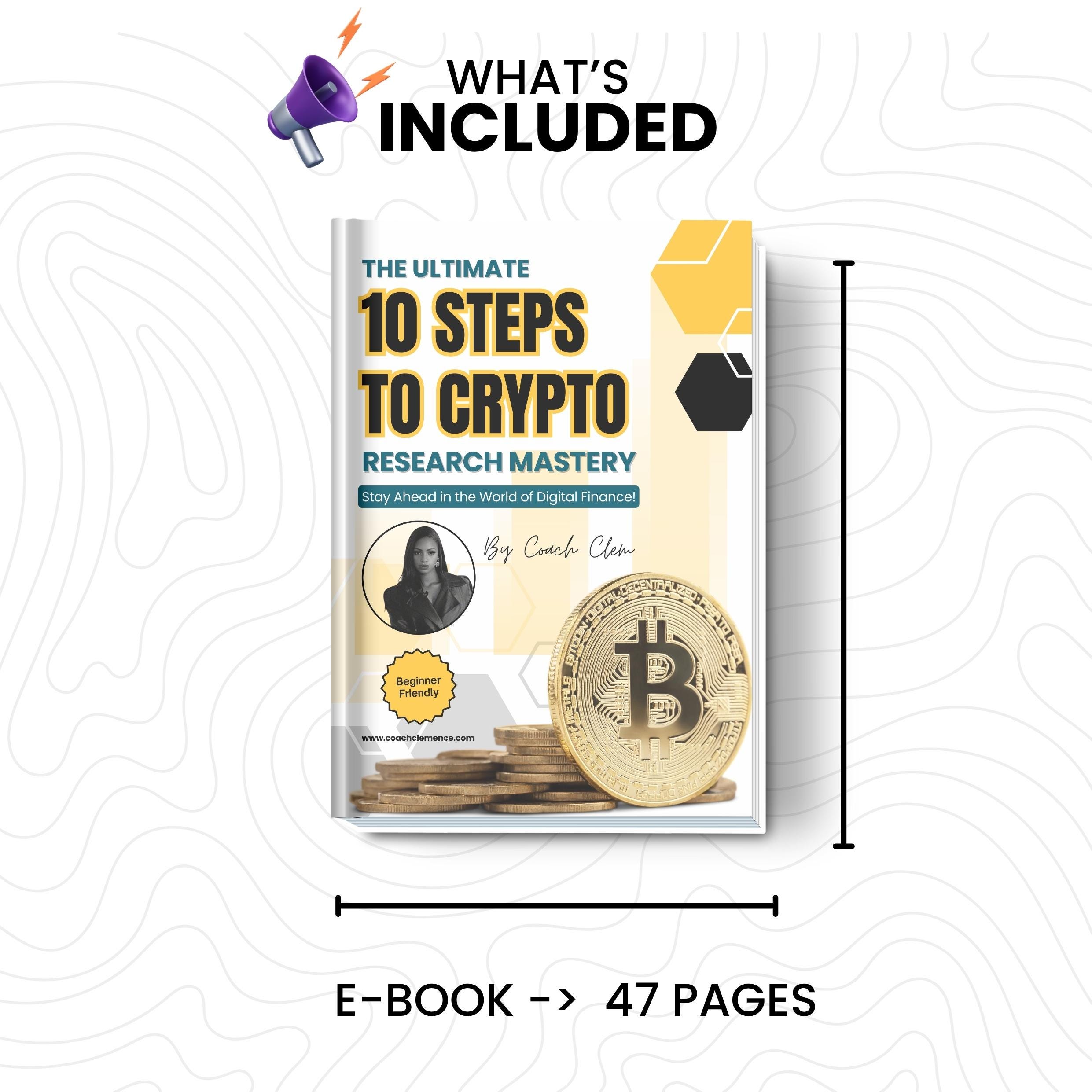 Crypto Research Mastery Ebook / Digital Download / Beginner Blockchain  Guide / Bitcoin Investing / Crypto Education Ebook / Coach Clem - Etsy