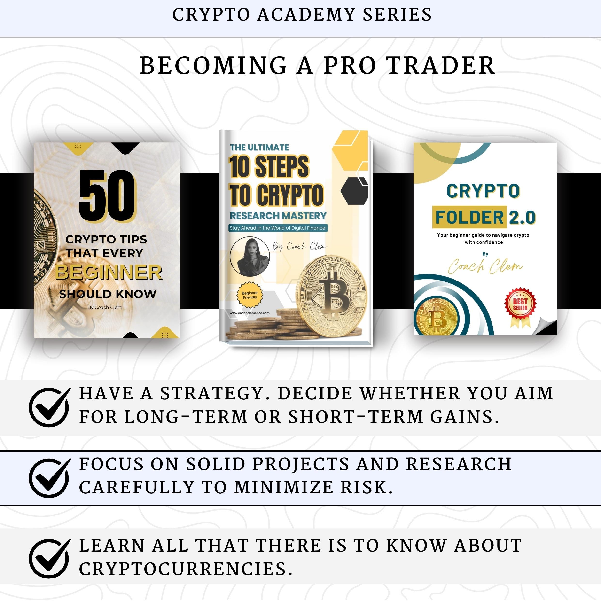 Crypto Academy Series Ebook Bundle / Beginner Crypto Guide PDF / Bitcoin  Blockchain Tips / Crypto Pack / Crypto Starter Kit / Coach Clem - Etsy