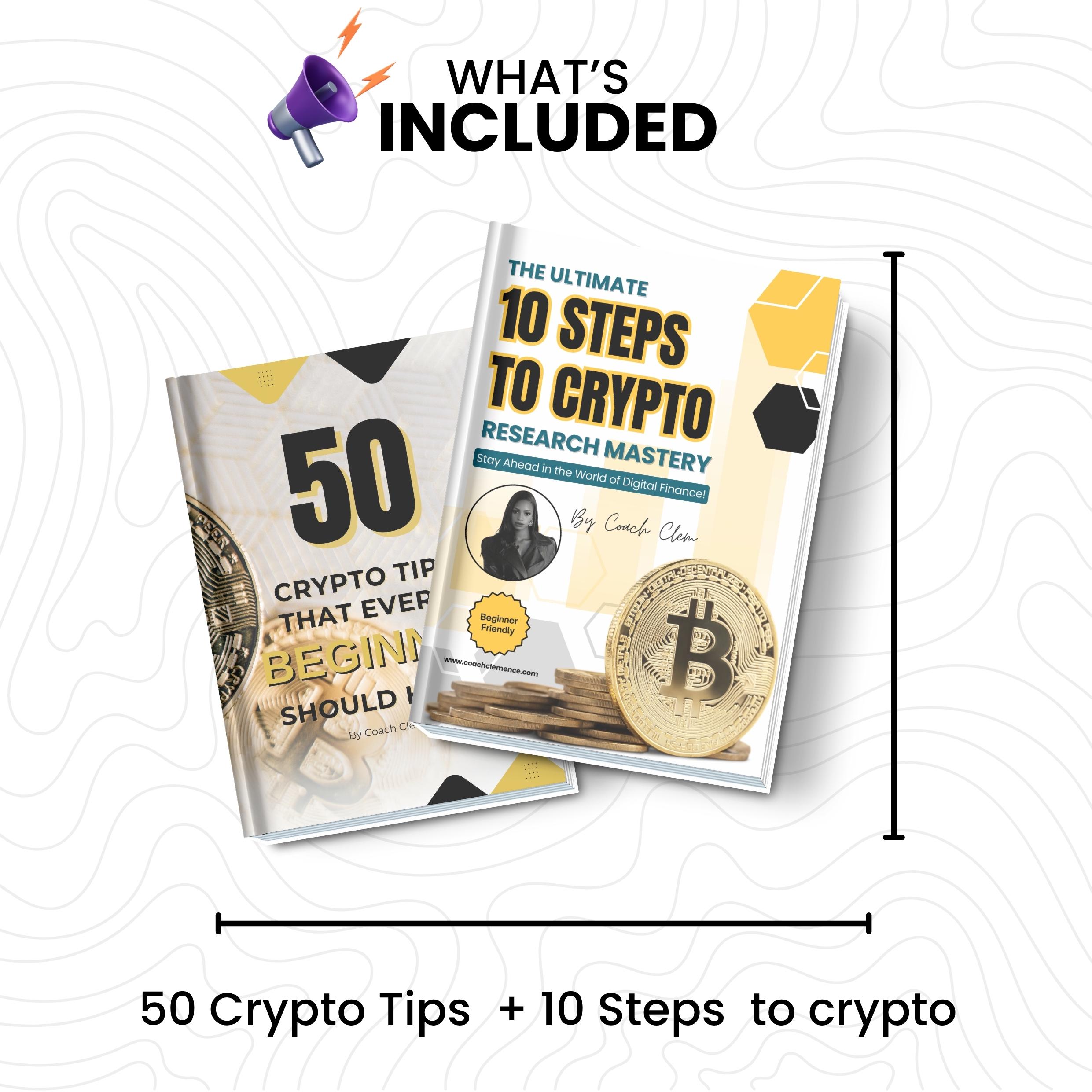 Kit de lanzamiento de criptomonedas (libro electrónico) / Guía de  criptomonedas para principiantes (PDF) / Consejos sobre la blockchain de  Bitcoin / Descarga digital / Paquete de estudio de criptomonedas / Coach  Clem - Etsy España