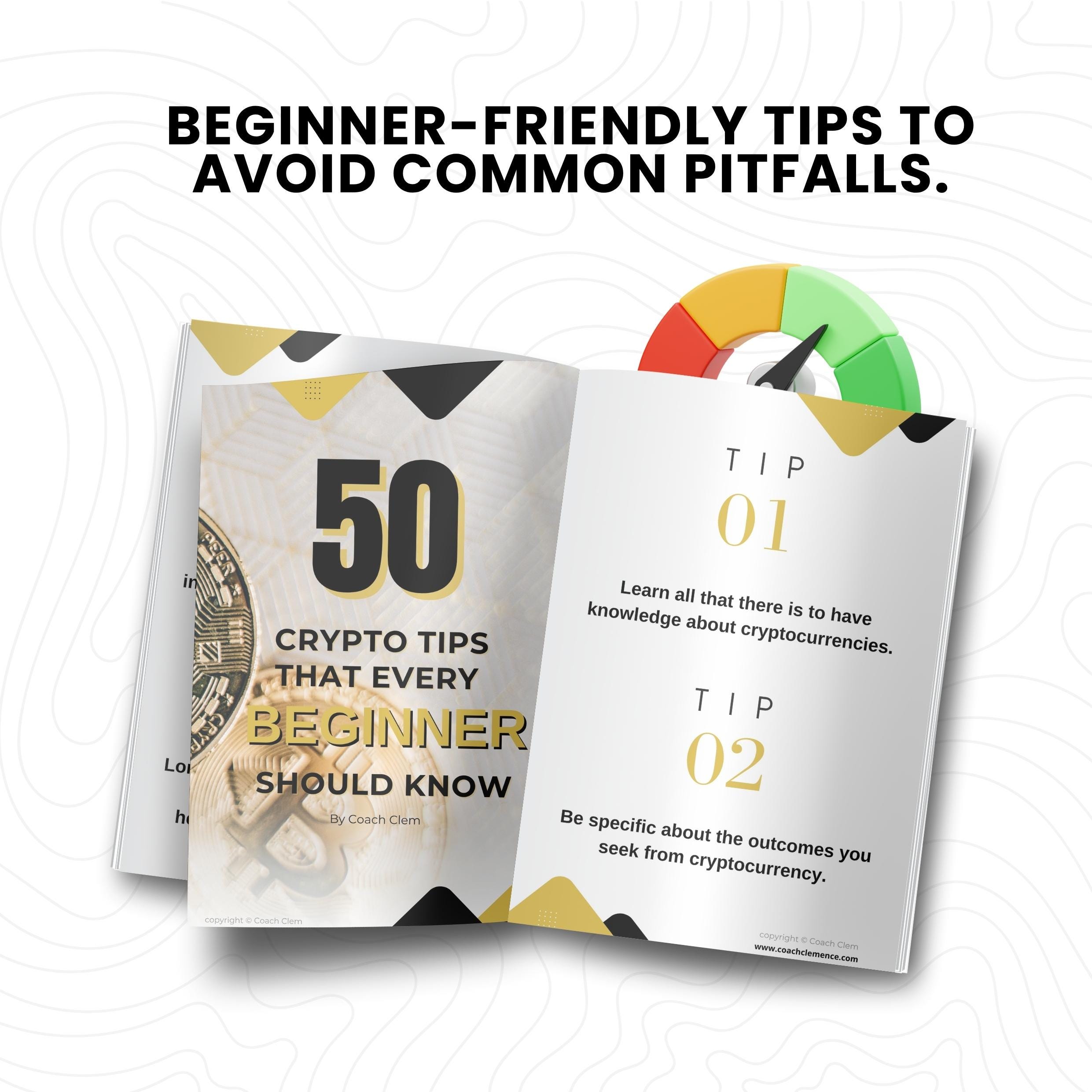 50 Crypto Beginner Tips Ebook / Digital Crypto Guide / Cryptocurrency /  Bitcoin Tips for Beginners / Blockchain Study Download / Coach Clem - Etsy