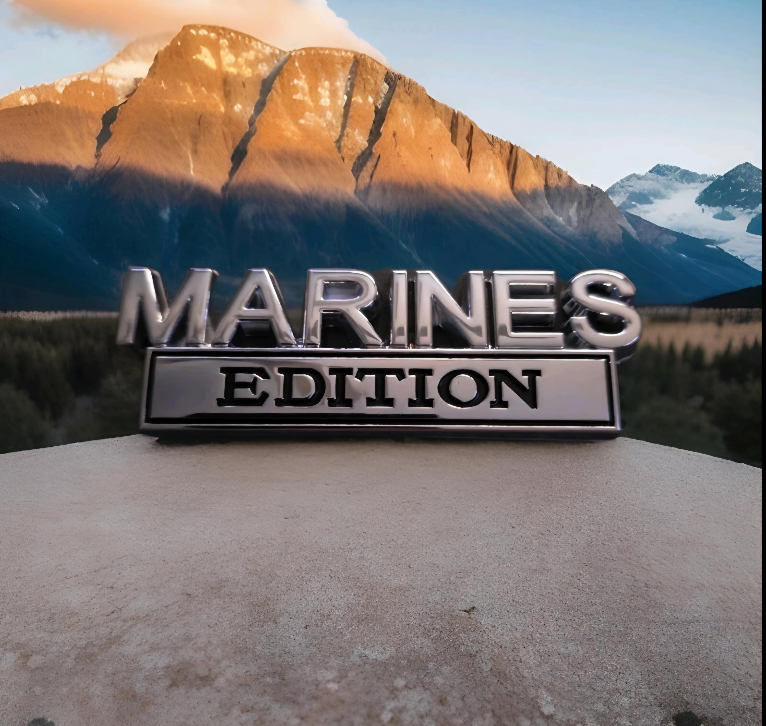Adesivo Vinile USMC Script Donna – Decalcomania Militare Marines, Scegli Tra 24 Colori, Avery - Foto 2