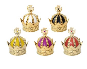 VINTAGE Old School Crown Air Freshener – Auto Truck SUV Bling Dashboard Charm, Car Deodorizer