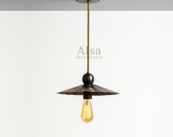 Modern Industrial Pendant Light - Vintage Retro Hanging Light Fixture