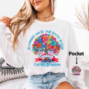 Family Reunion Editable Canva Template Link (PDF Download), Blooming Tree Our Roots