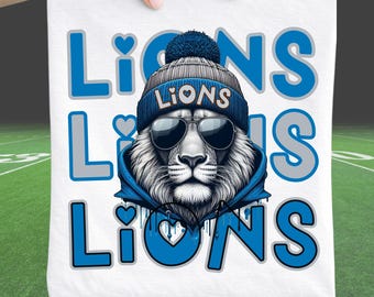 Lions Maskottchen PNG Fußball Sport Team Spirit Lion Grafik Digitaler Download