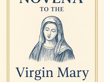 Virgin Mary Novena Journal | Catholic Prayer Tracker (Printable PDF)