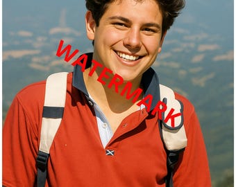 Retrato del Beato San Carlo Acutis: Arte mural católico imprimible (descarga digital)