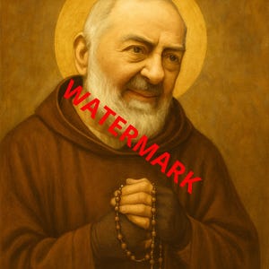 Saint Padre Pio Print: Catholic Home Decor, Christian Wall Art (16x20 Digital Download)