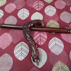 KS MART Handmade Wooden Walking Stick with Christian Cross Handle – 36 Inch | Antique-Style Mobility Cane | Religious Gift for Him