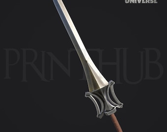 Espada de Poder – Accesorio de cosplay con impresión 3D de la película He-Man Masters of the Universe