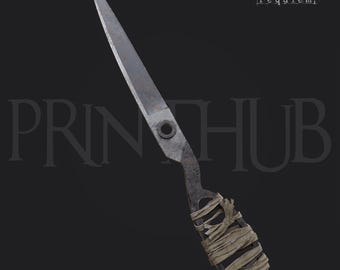 Residual Evil 9 – Grace Homemade Scissors STL | Cosplay Prop 3D Print