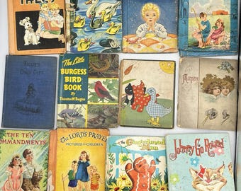 1930年代～1960年代のヴィンテージ児童書20冊セット