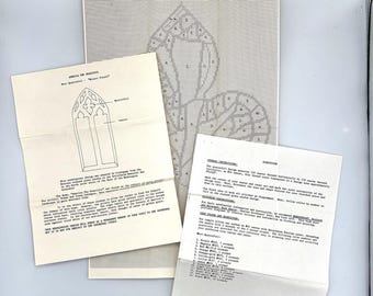 Lot of 9 Cross Stitch Patterns from Washington National Cathedral