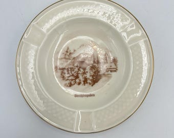 ヴィンテージ磁器葉巻灰皿 ヨハン ハビランド バイエルン リモージュ ベルヒテスガーデン