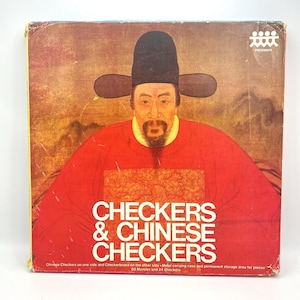 vintage Pressman JEUNES CHINOIS/DAMES Planche en étain 14" Billes