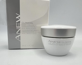 2 Vintage Avon Anew Clinical Deep Crease Concentrate Line Wrinkle Corrector