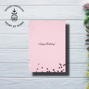 Carte postale " Joyeux anniversaire !"