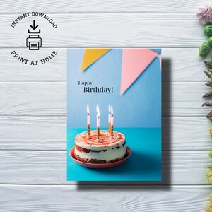 Carte postale " Joyeux anniversaire !"