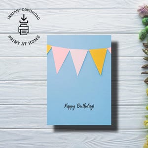 Carte postale " Joyeux anniversaire !"