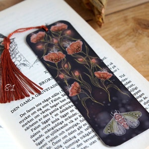 Marcador de mariposa / Regalo para el lector / Marcador con ilustración